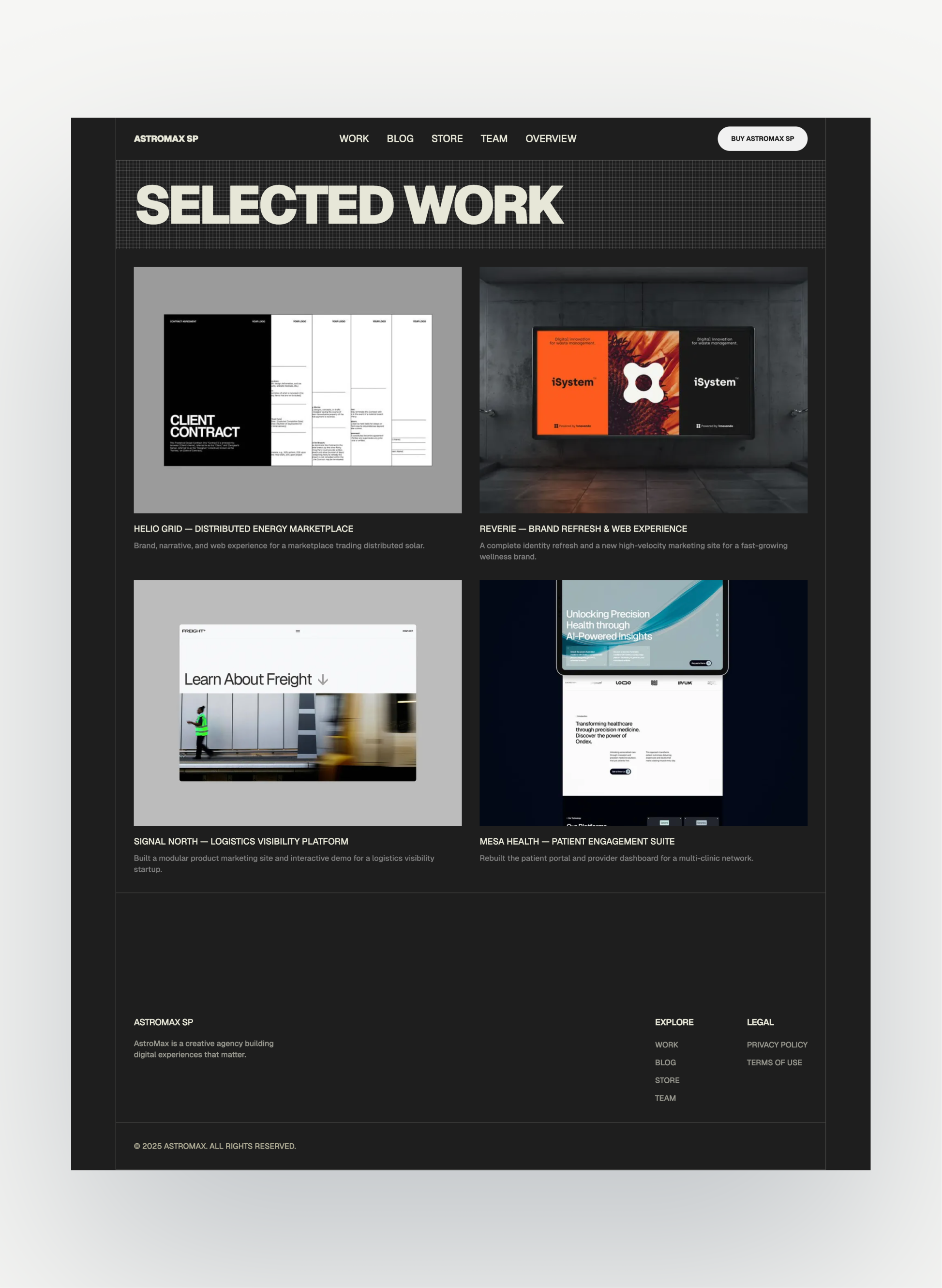 astromaxsp featured work and project showcase