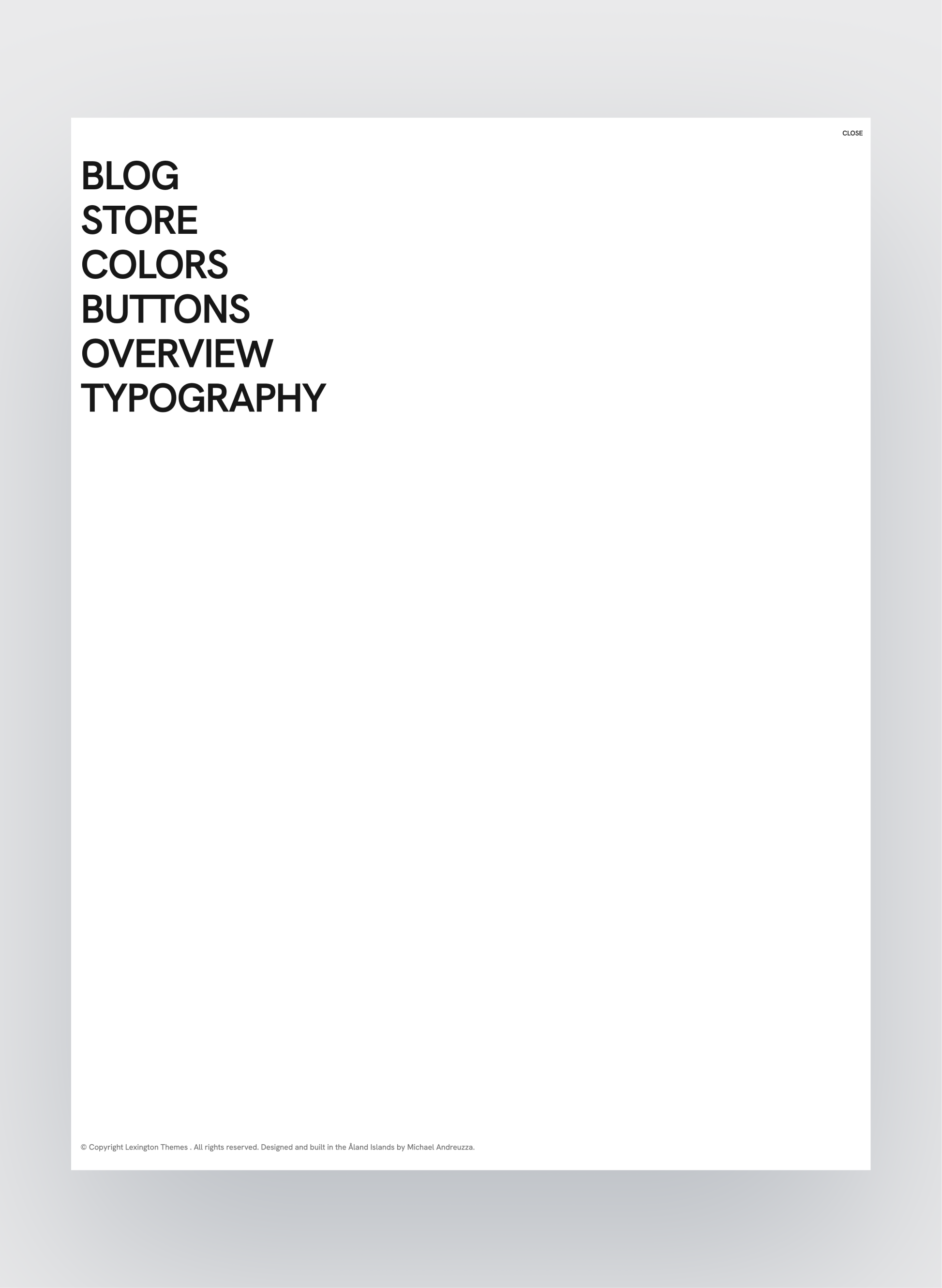 Riflesso photography grid layout