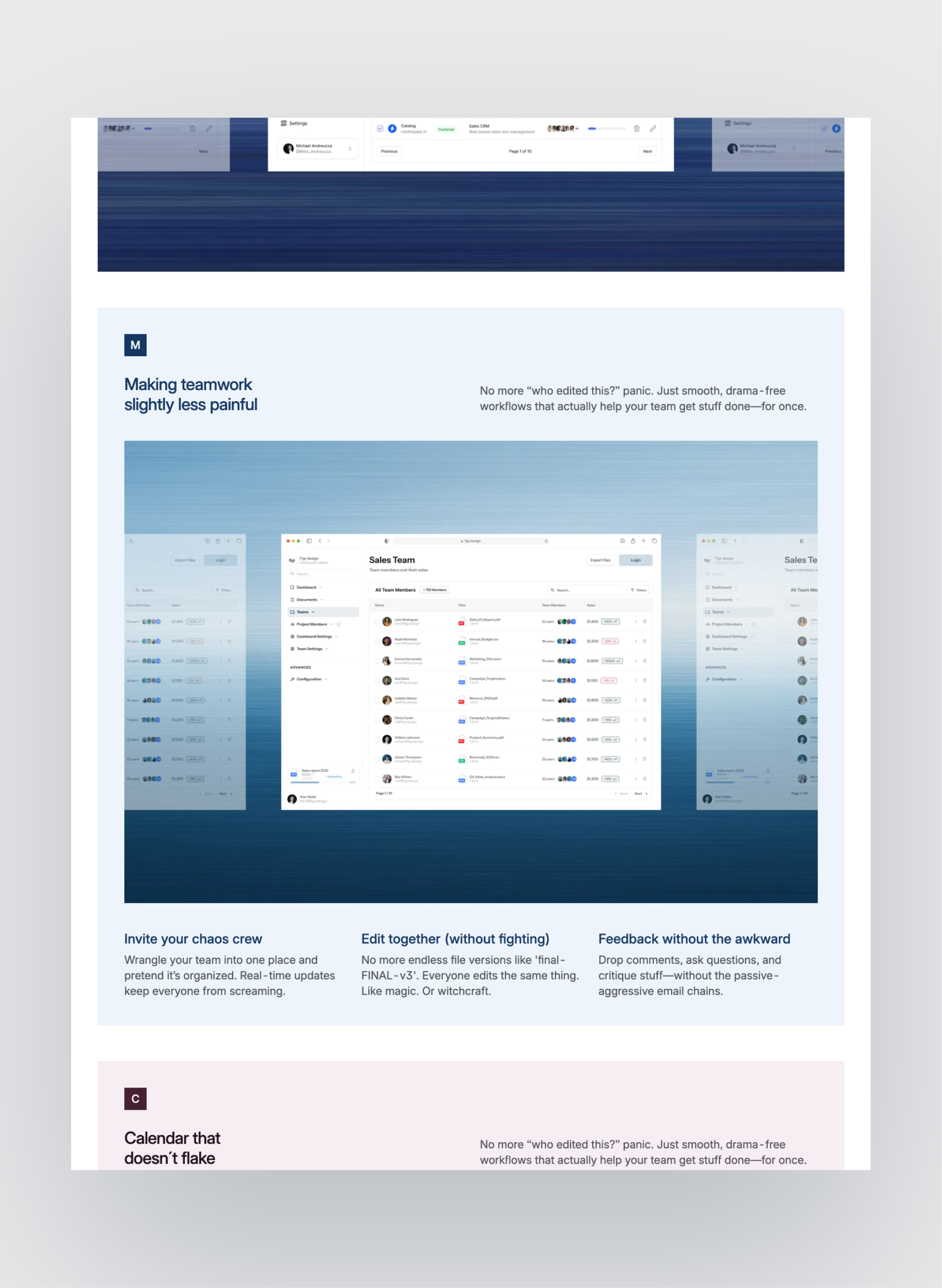 Alfred blog listing layout