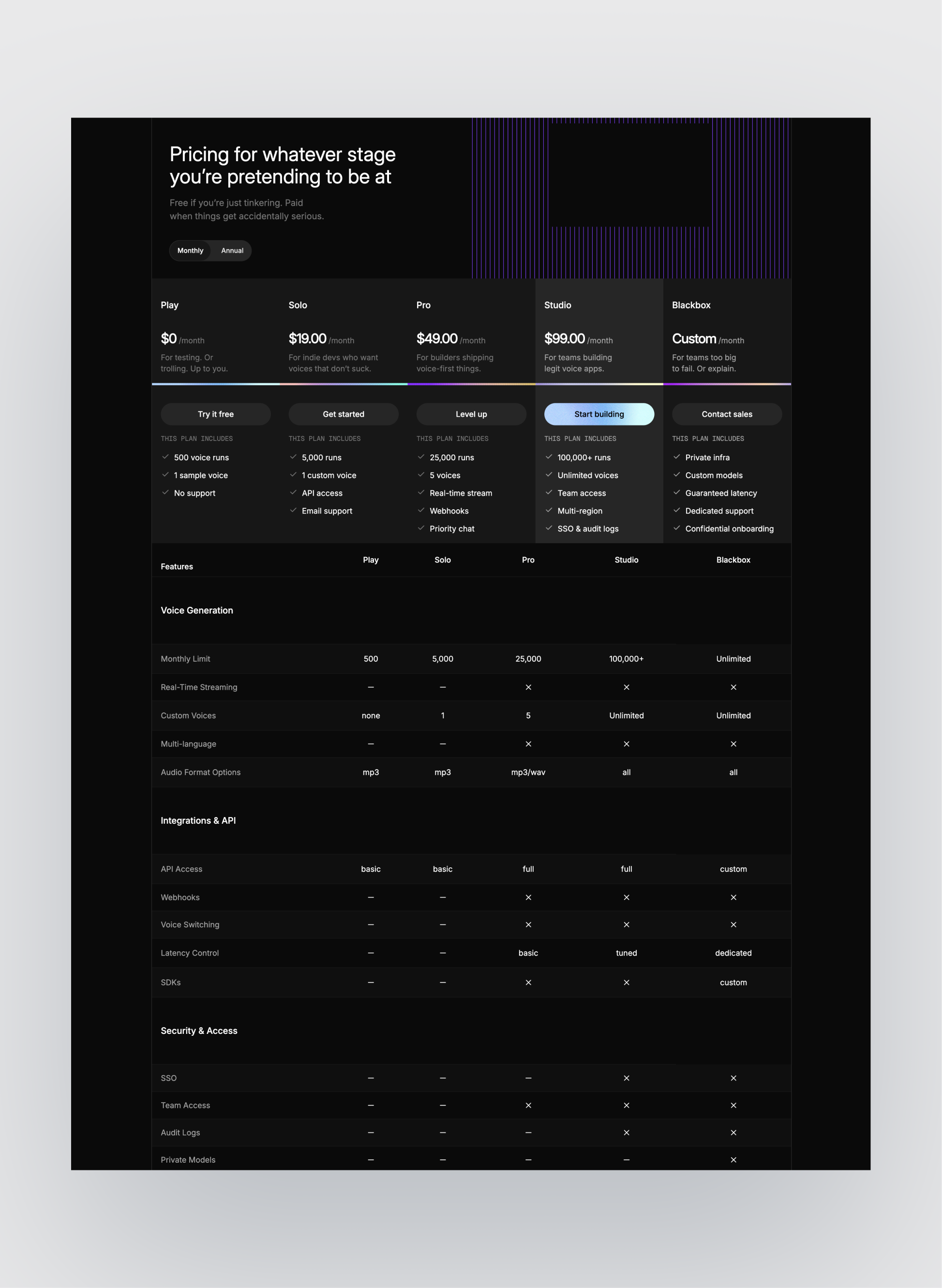 Flabbergasted blog and changelog pages