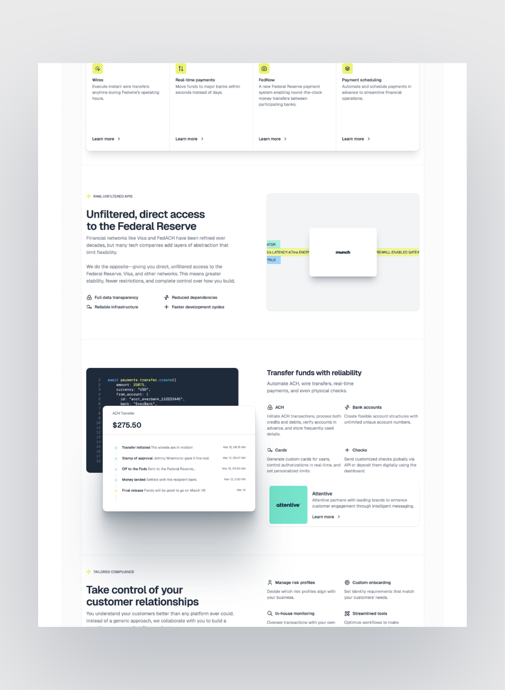 Spazio Bianco knowledge base layout