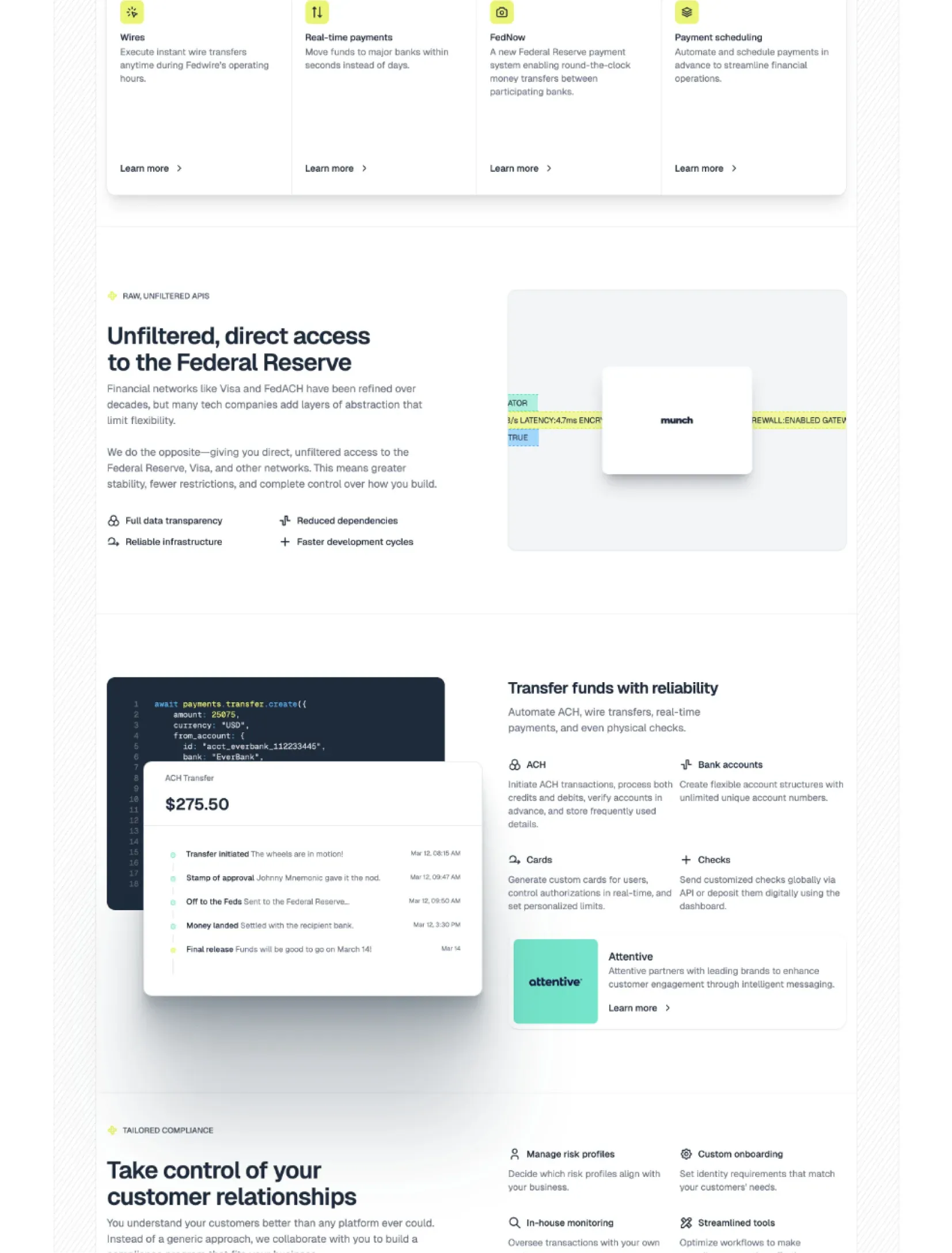 Spazio Bianco knowledge base layout