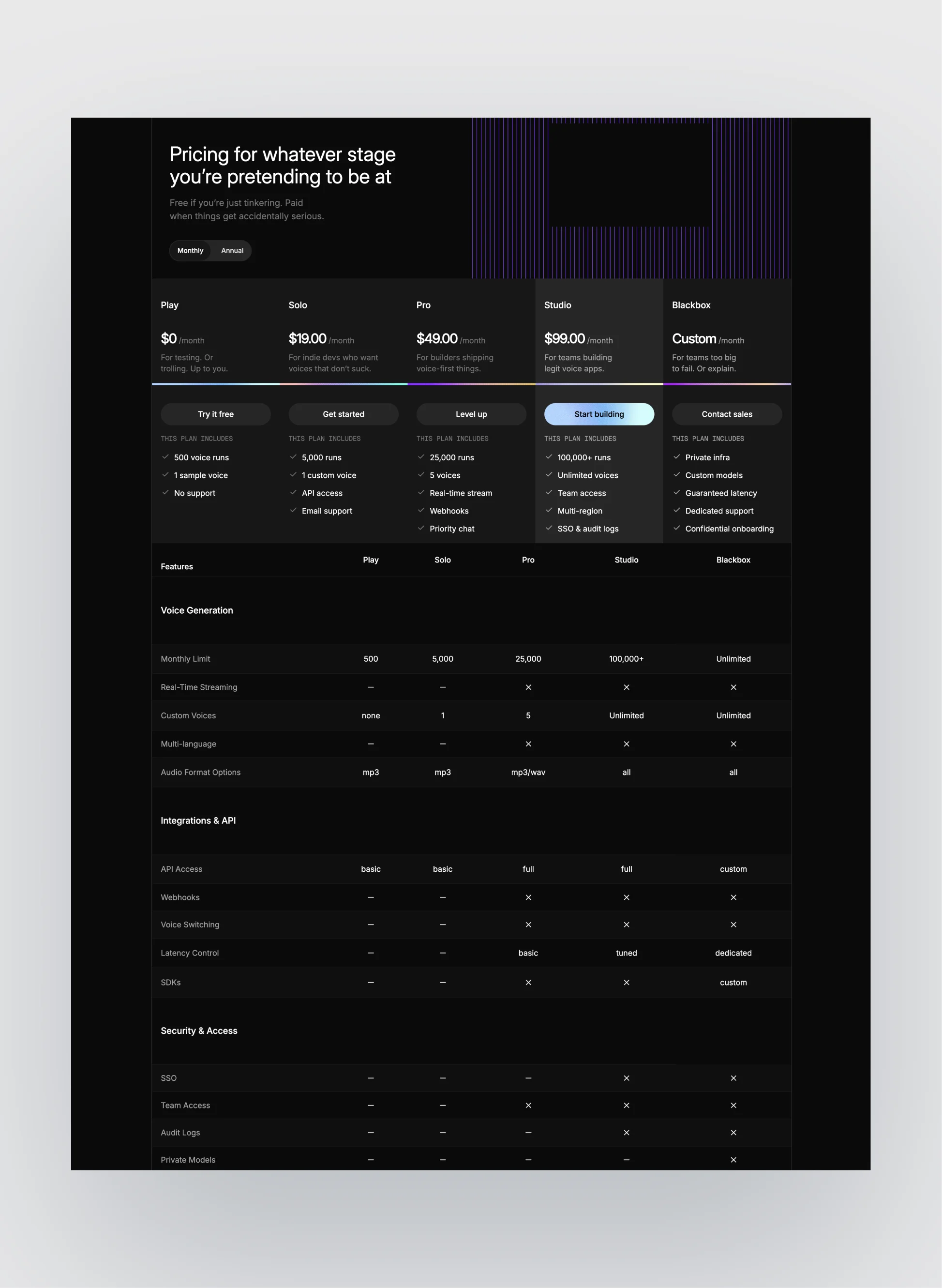 Flabbergasted blog and changelog pages