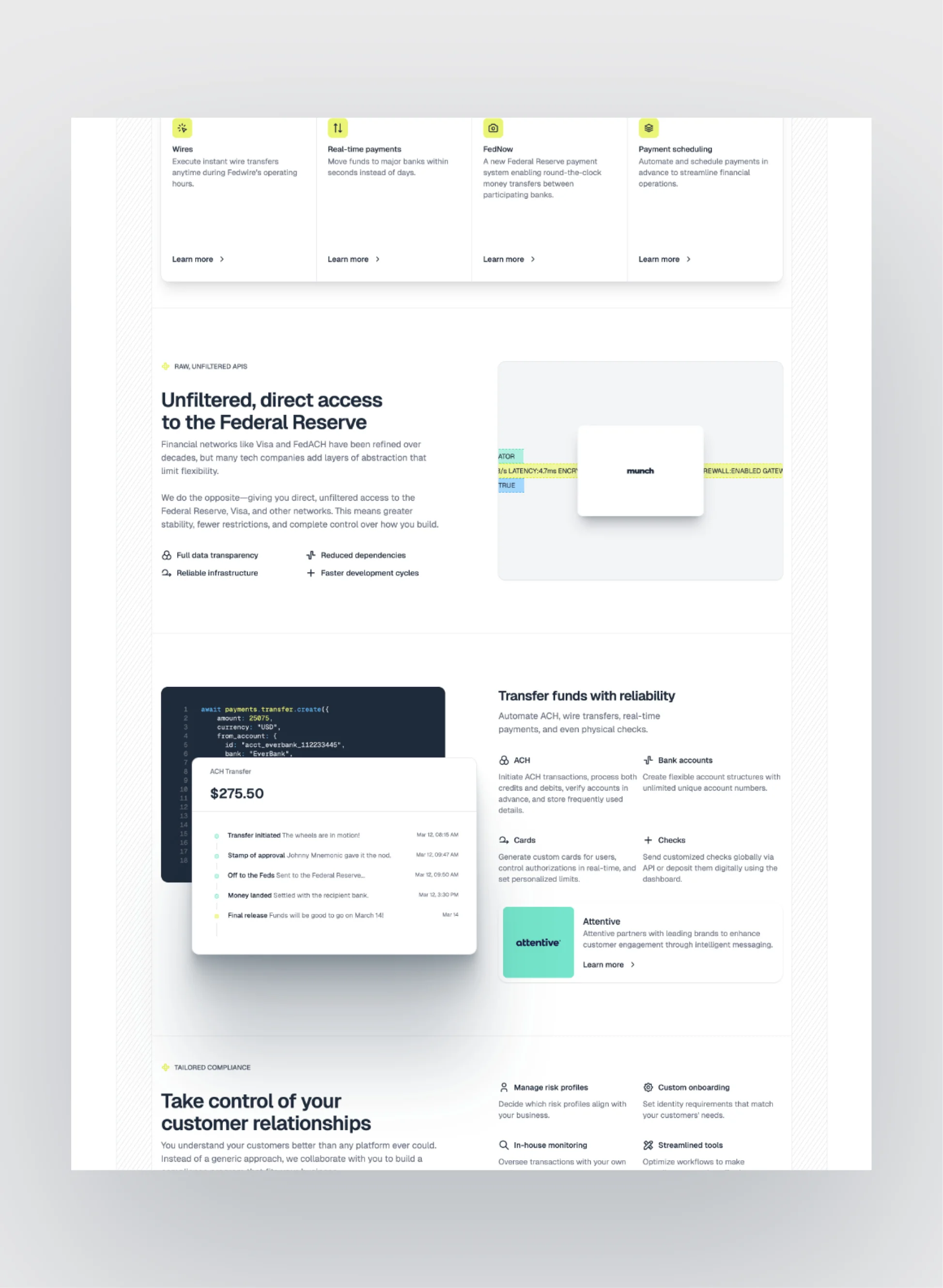 Spazio Bianco knowledge base layout