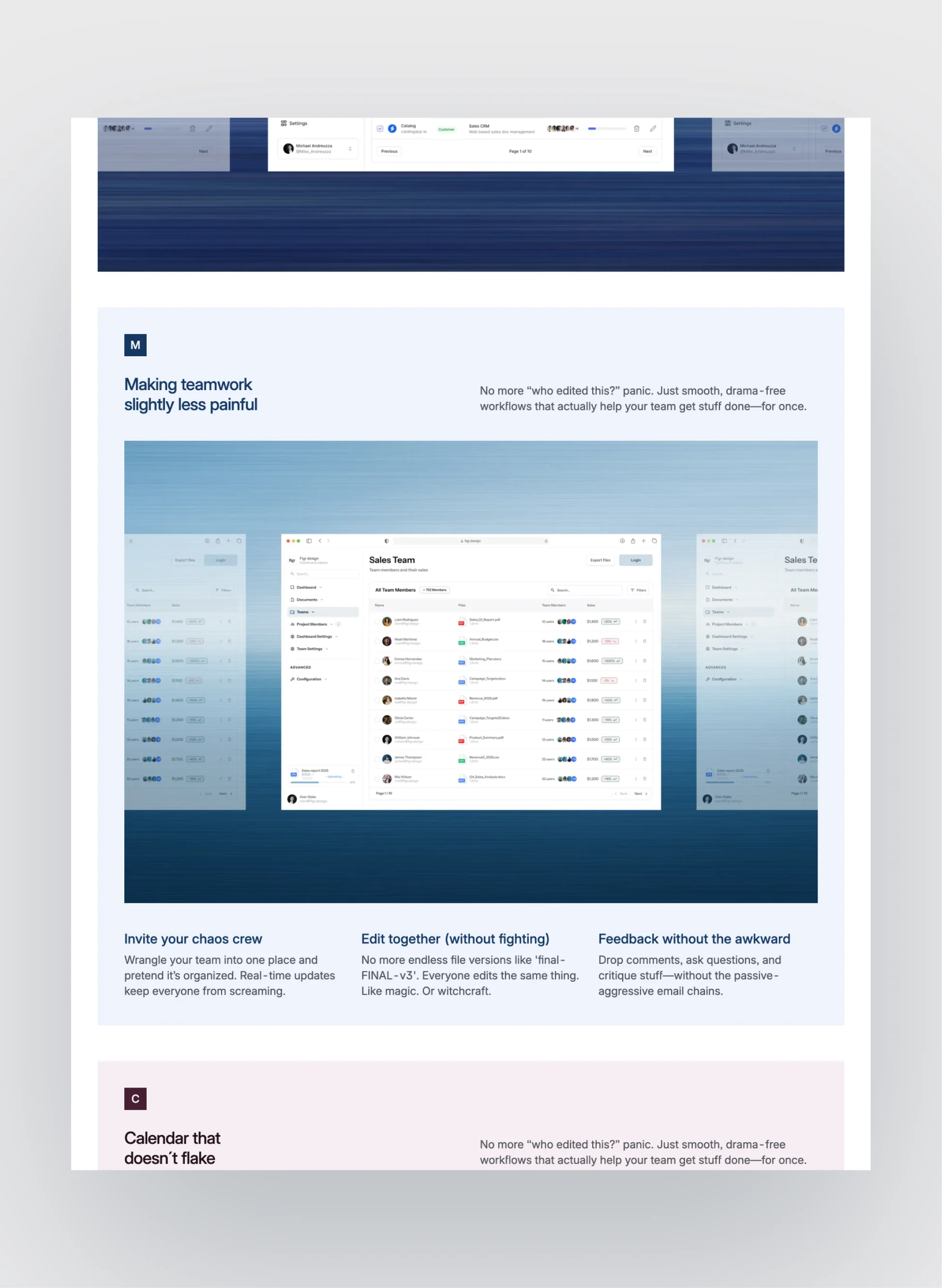 Alfred blog listing layout