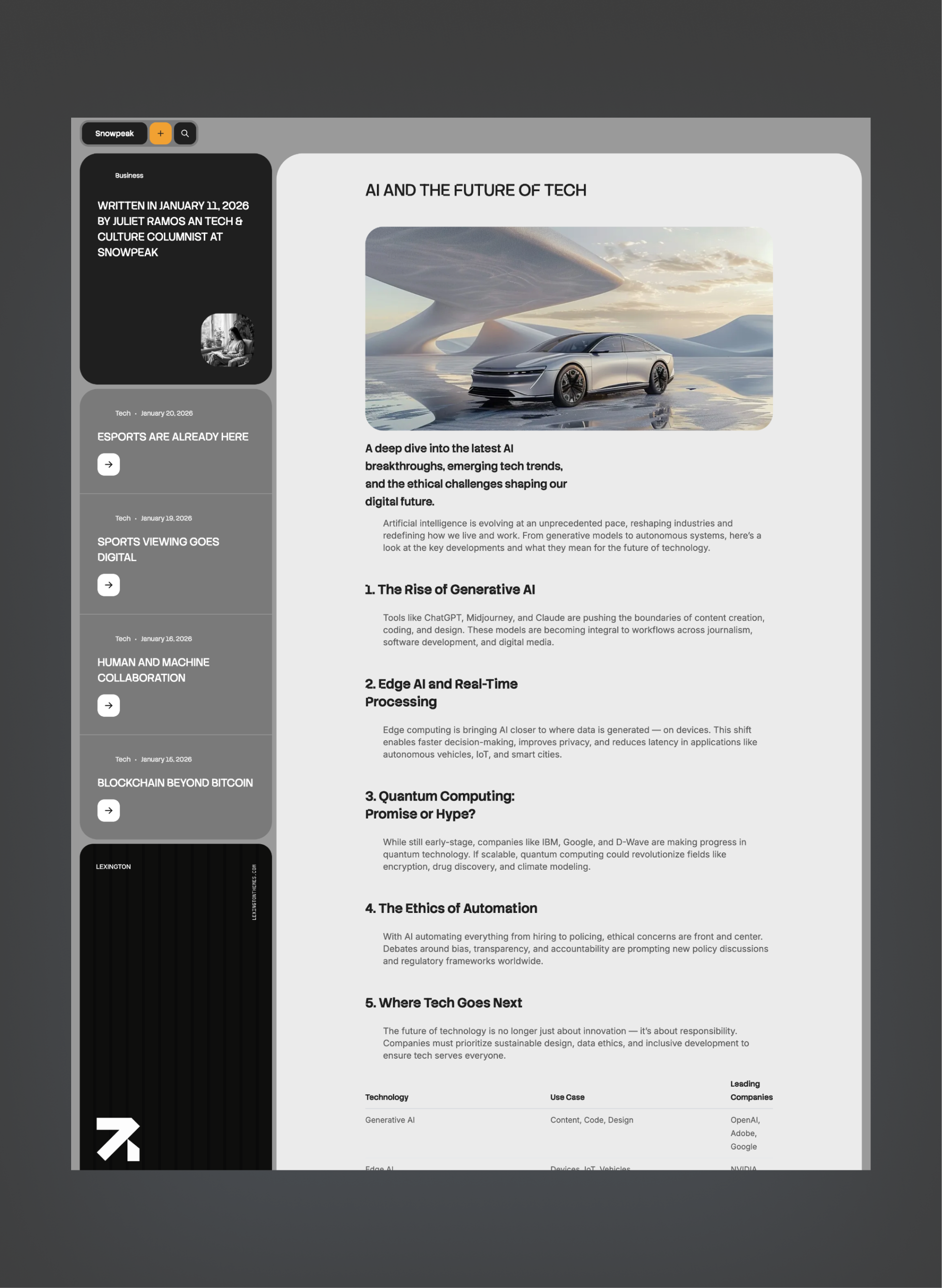 Snowpeak membership landing page