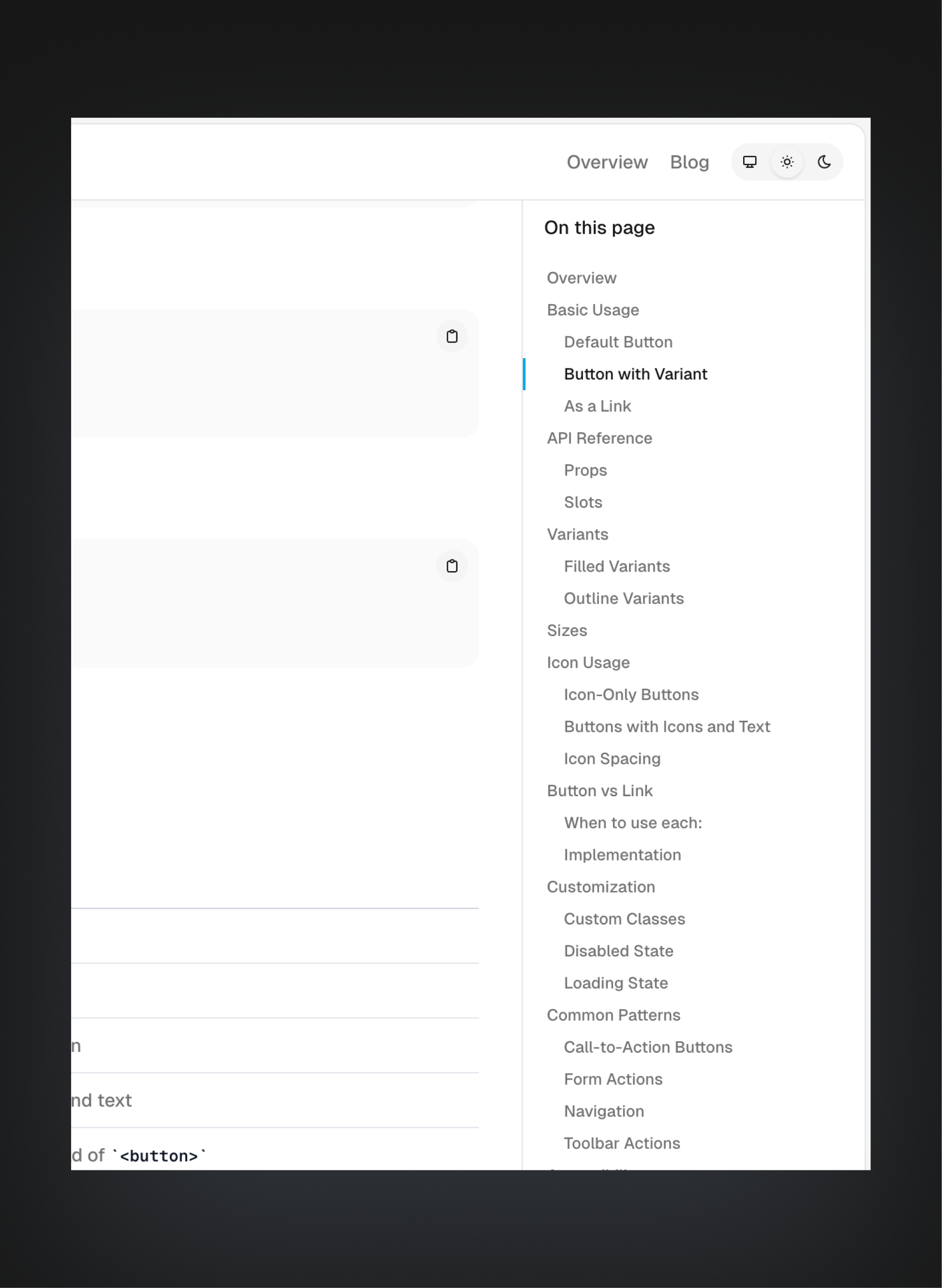 ZeroIndex dark mode interface