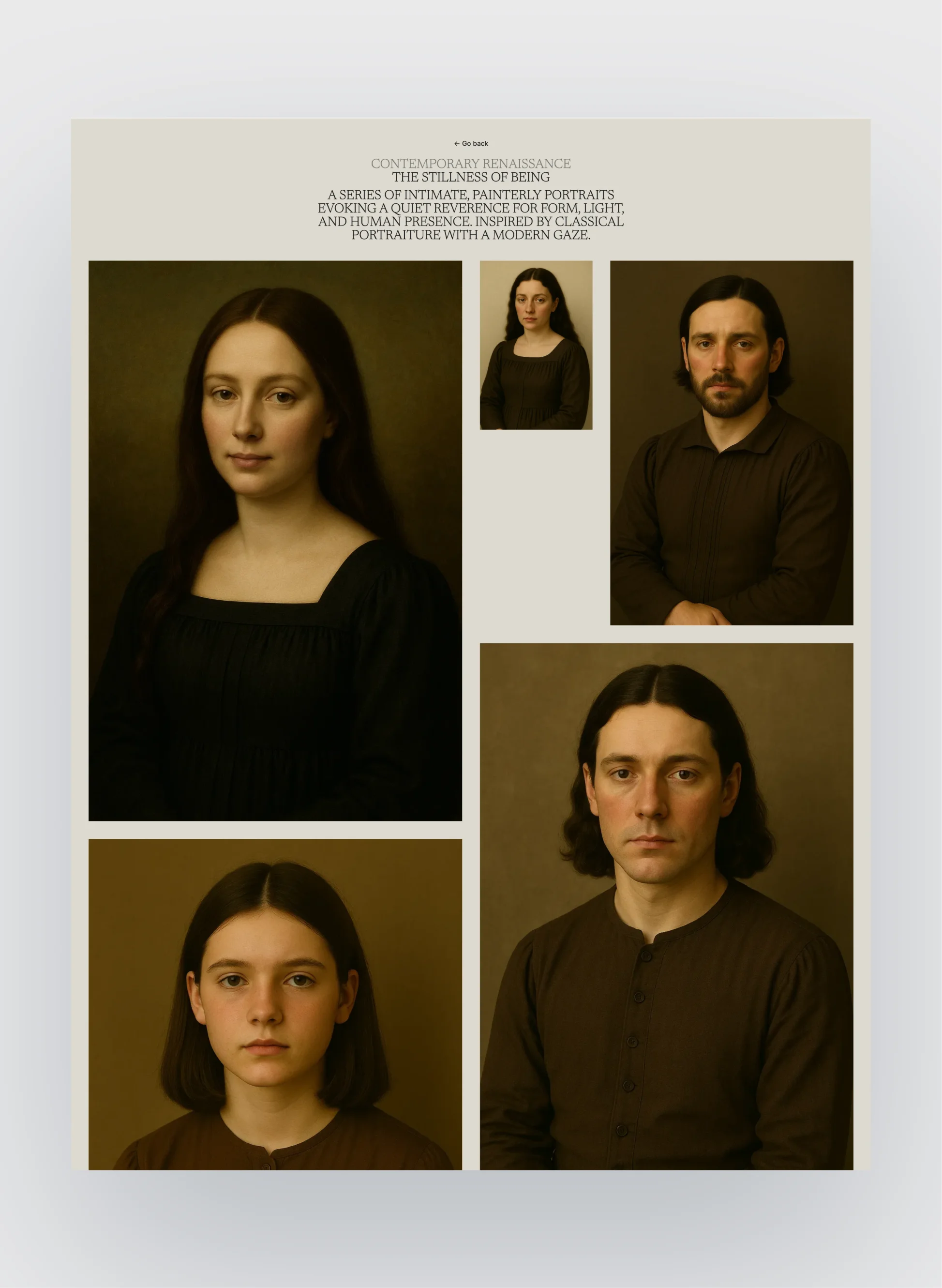 Semplice blog post design