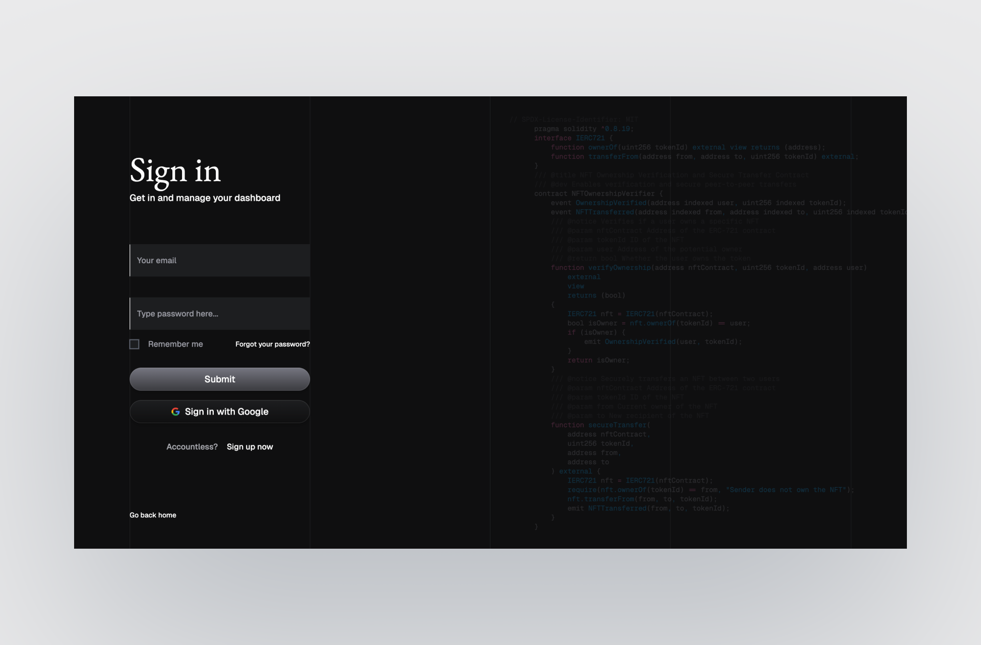 Buio integrations layout