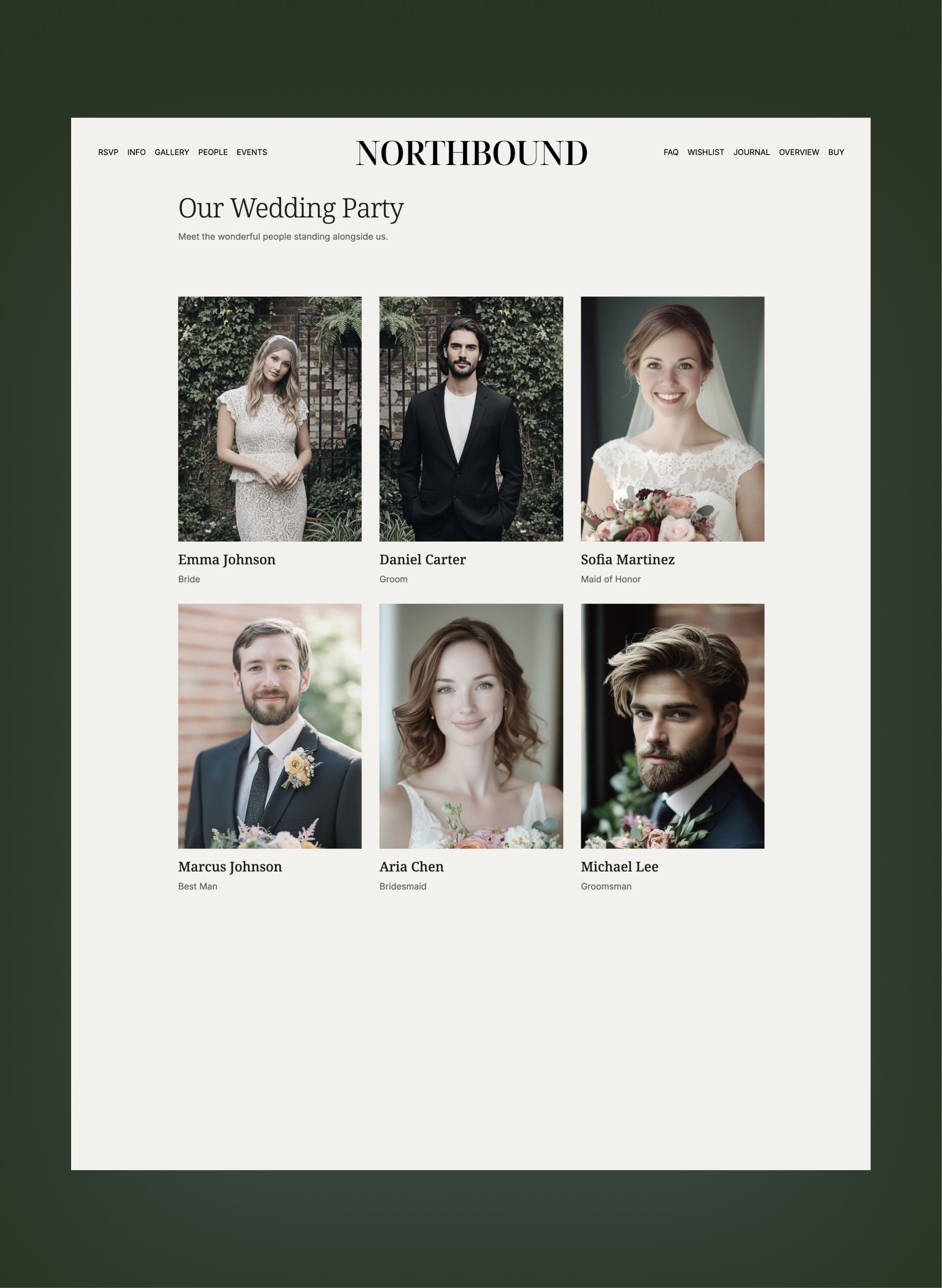 Northbound page preview