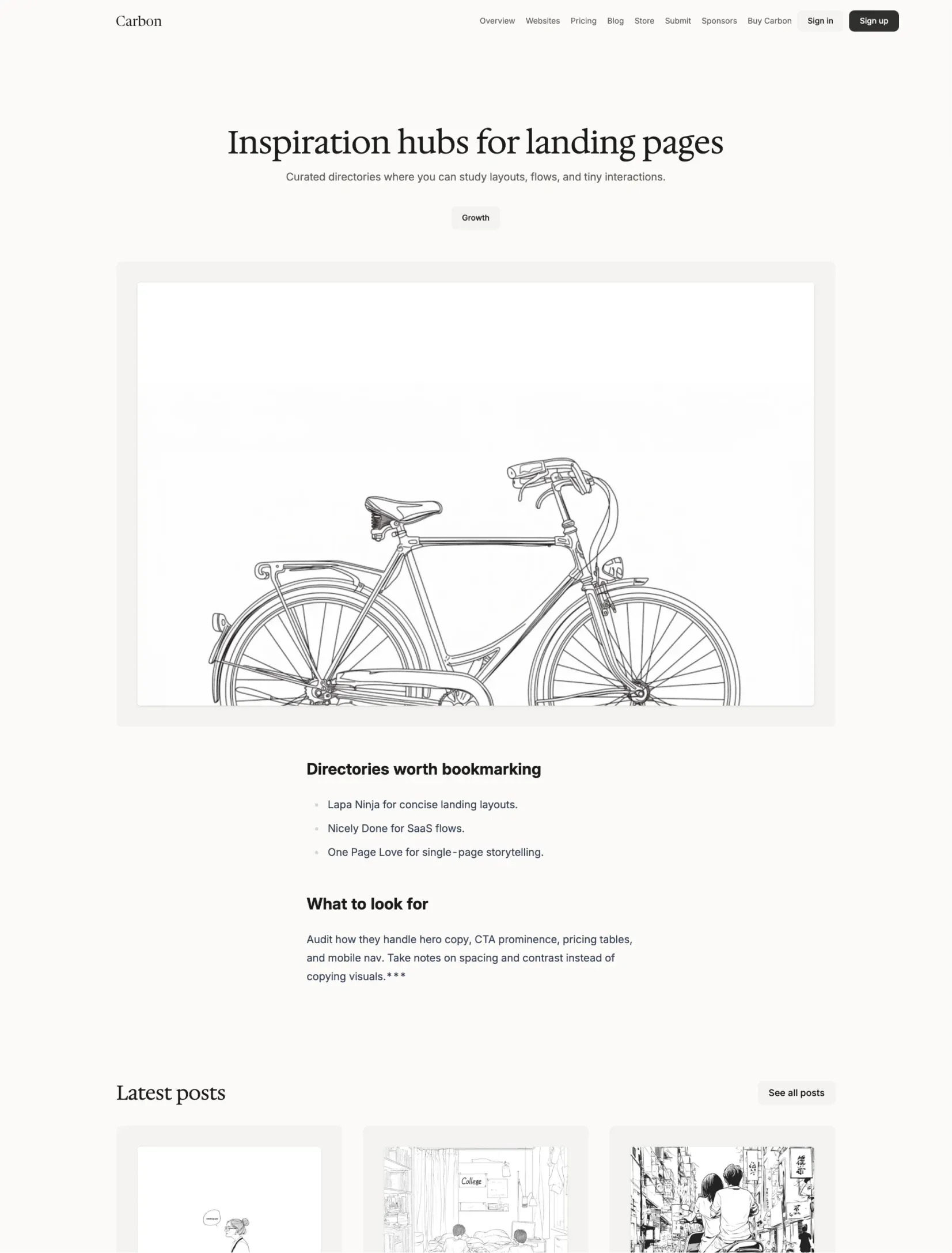 Carbon submission modal interface