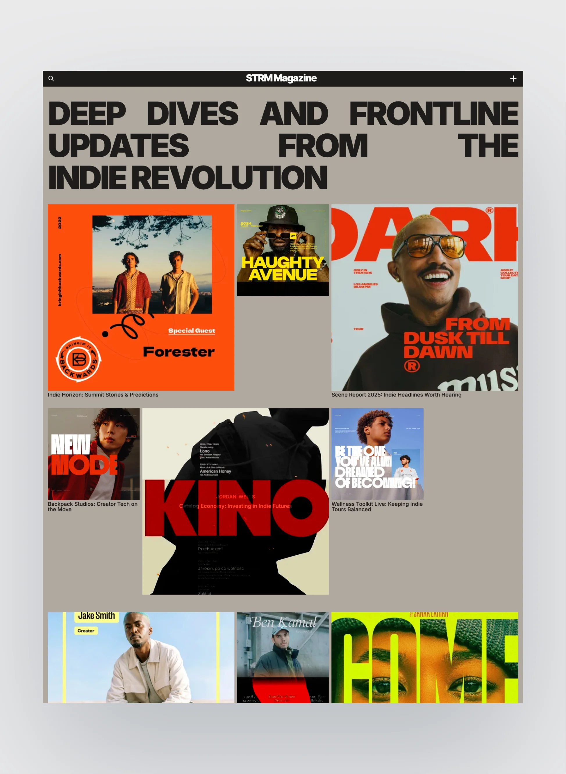 Streamer post layout