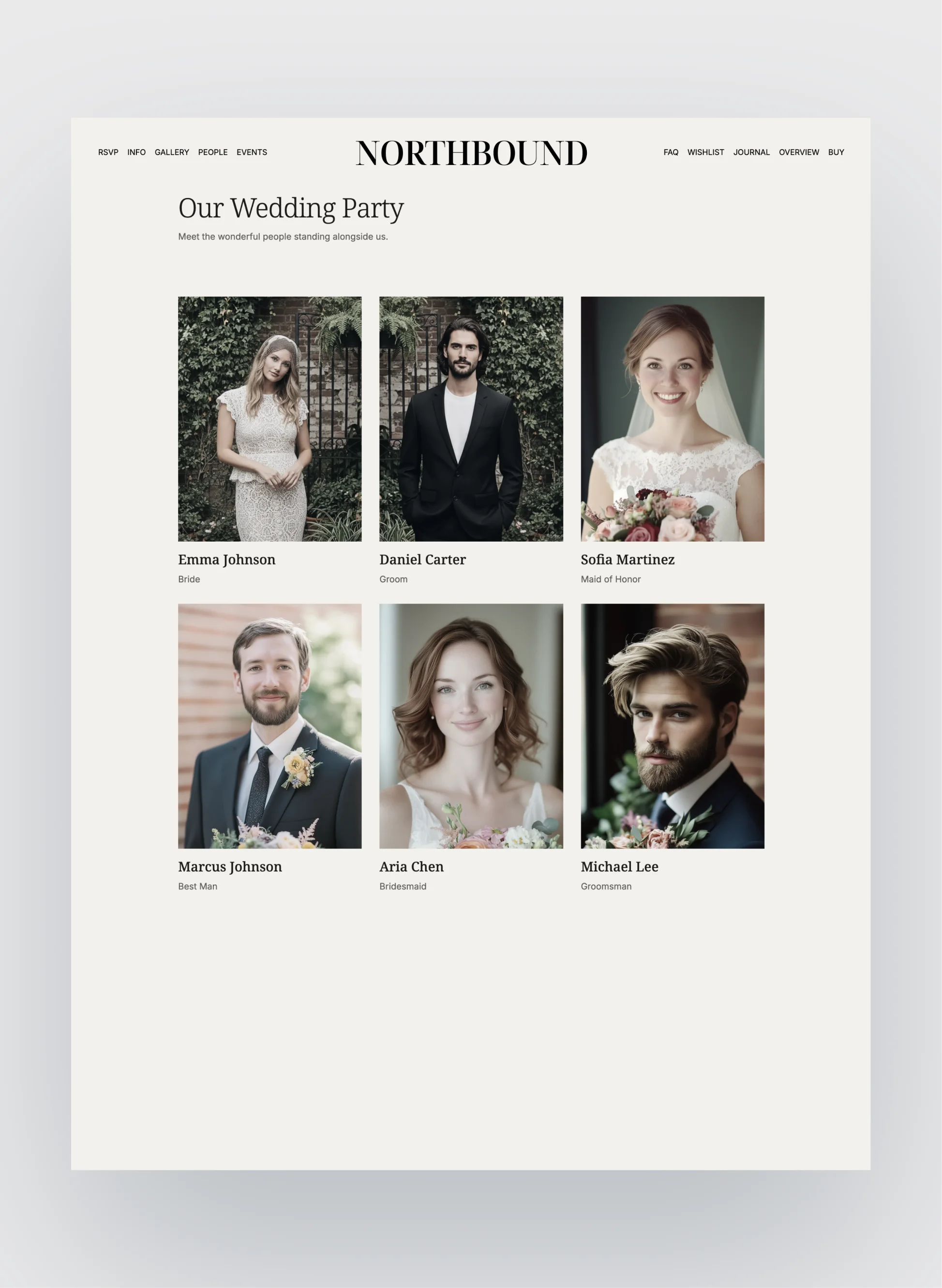Northbound responsive design preview