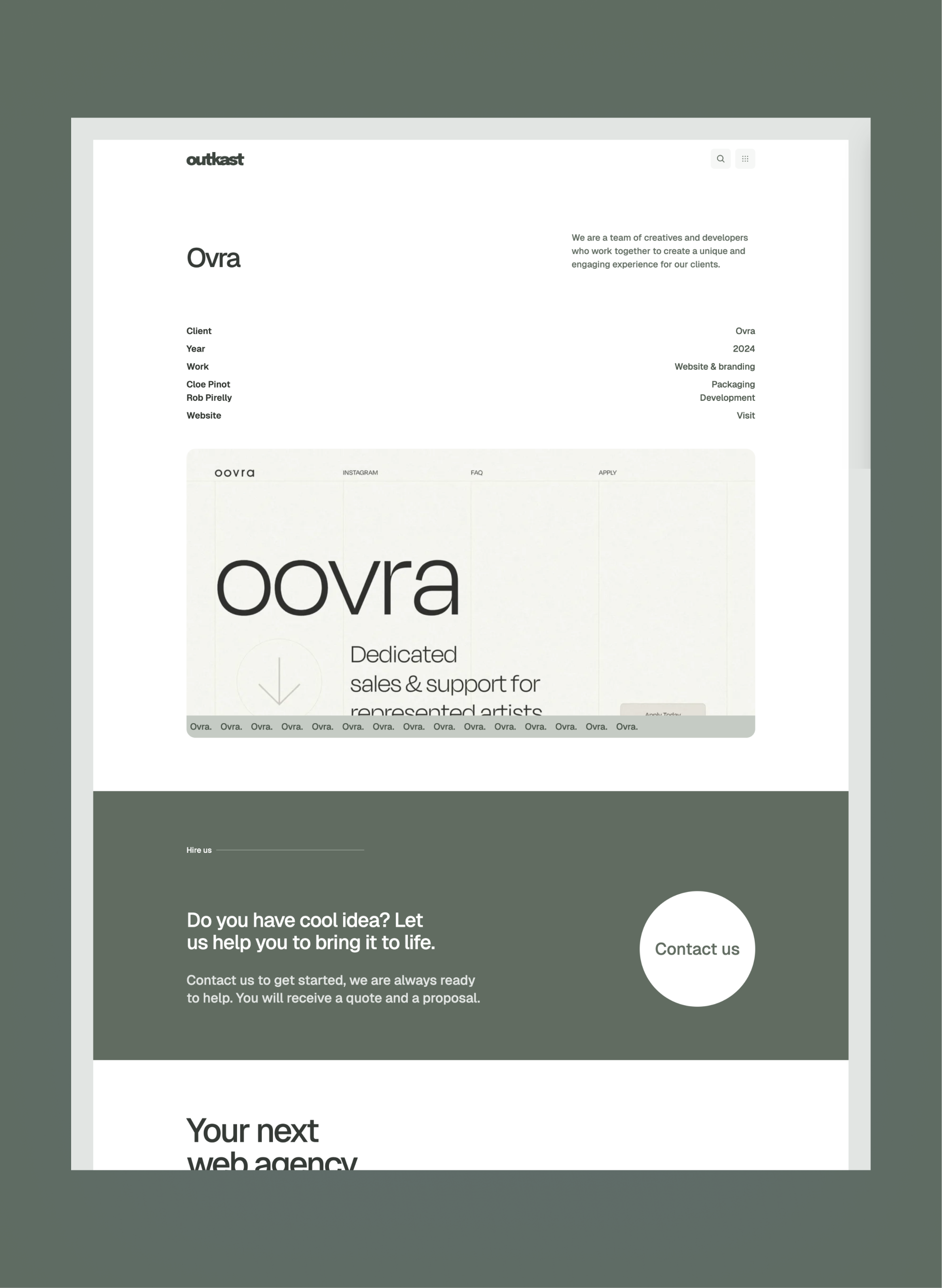 Outkast responsive view