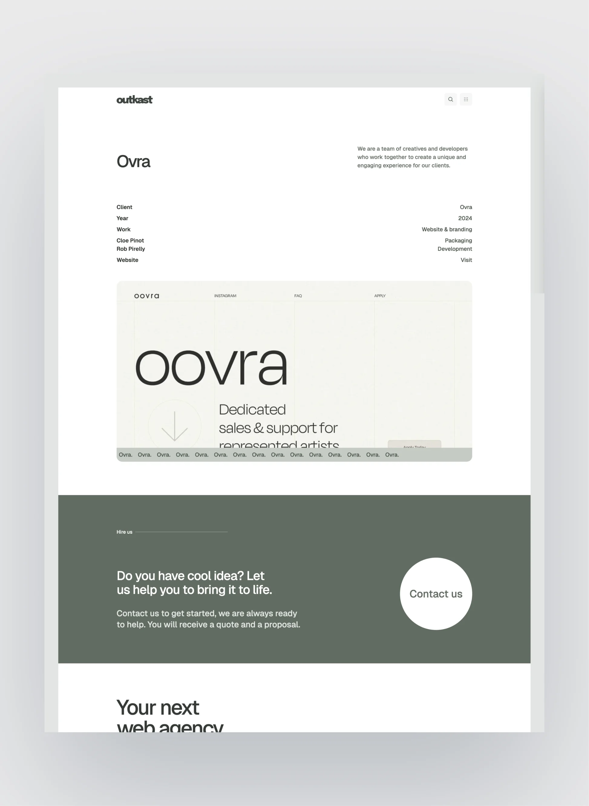 Outkast responsive view