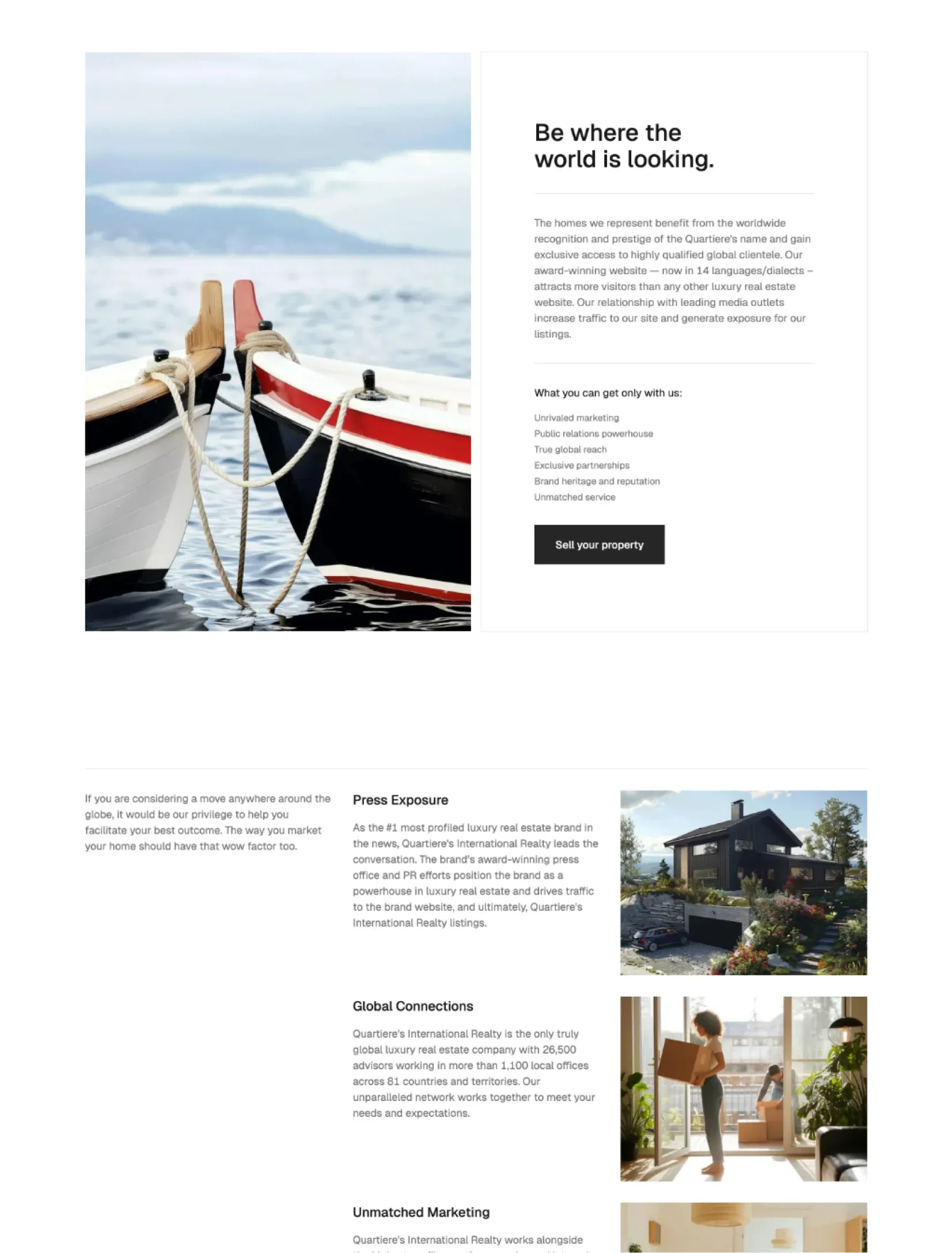 Quartiere page preview