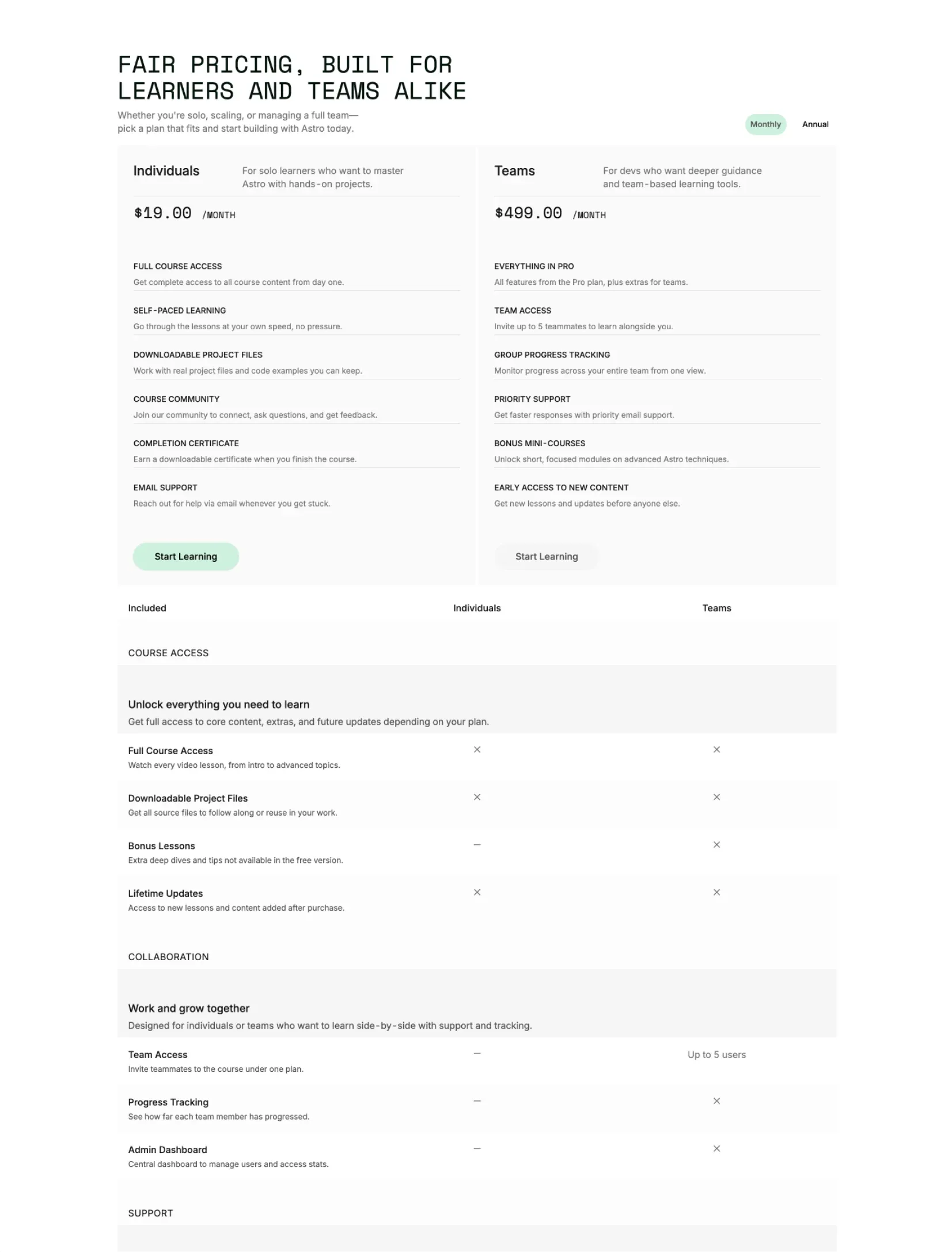 Enlightr page preview