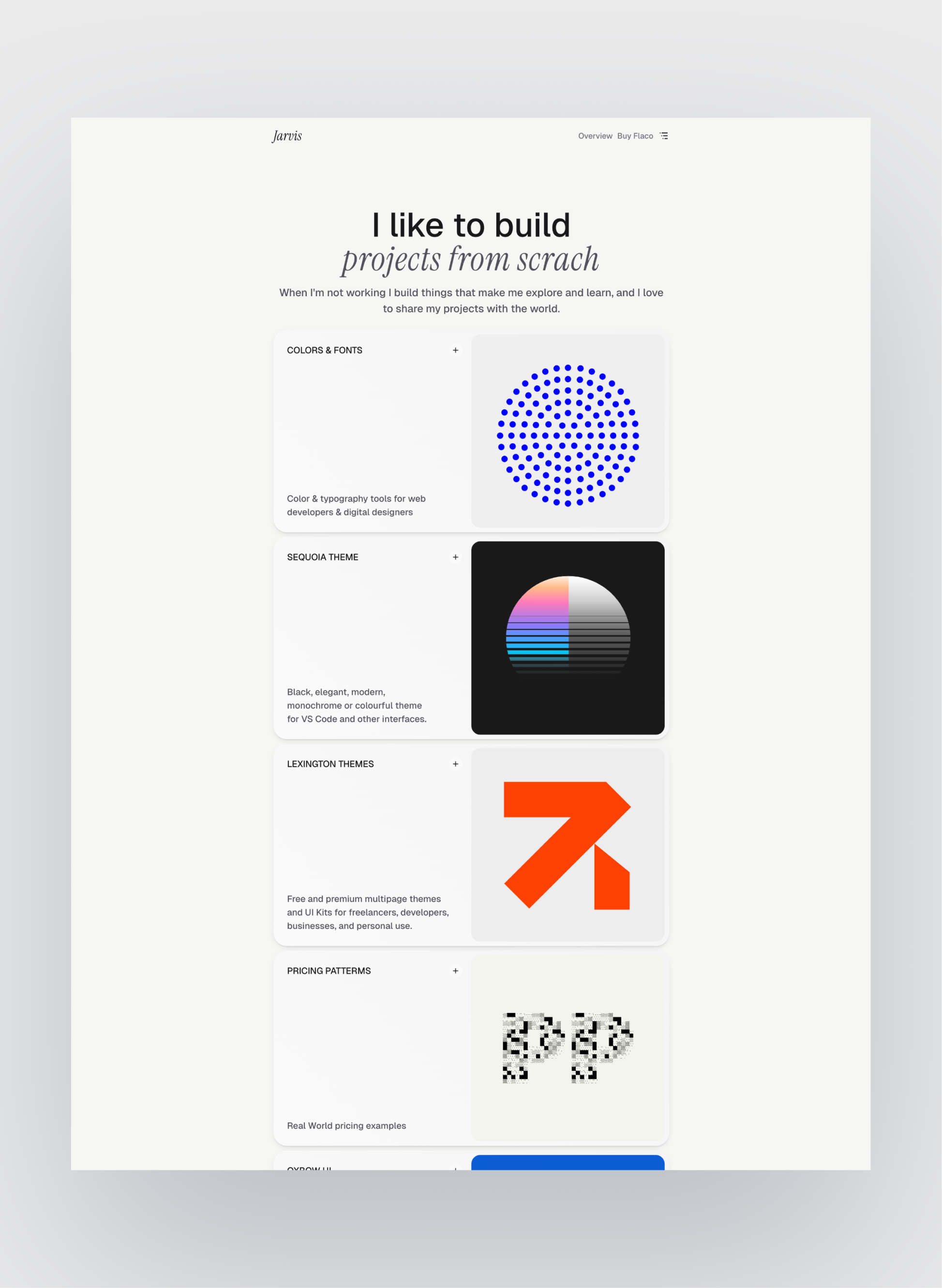 Flaco contact layout