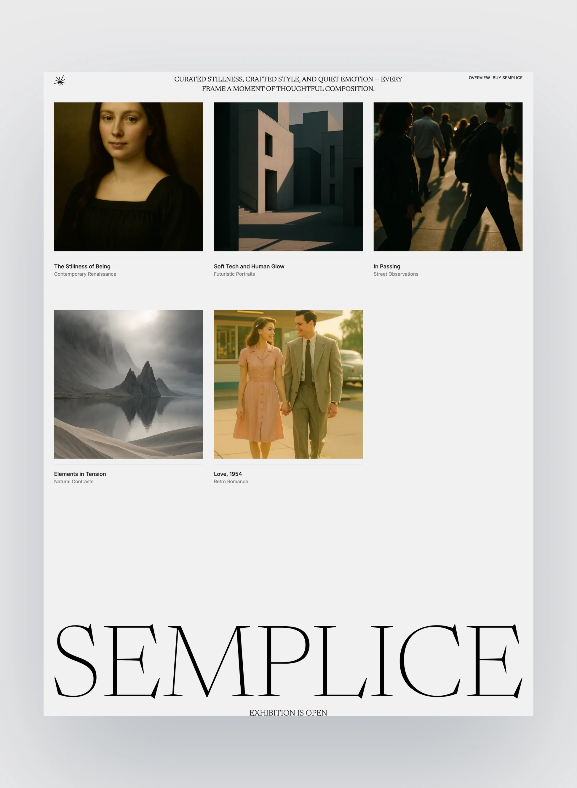 Semplice page preview