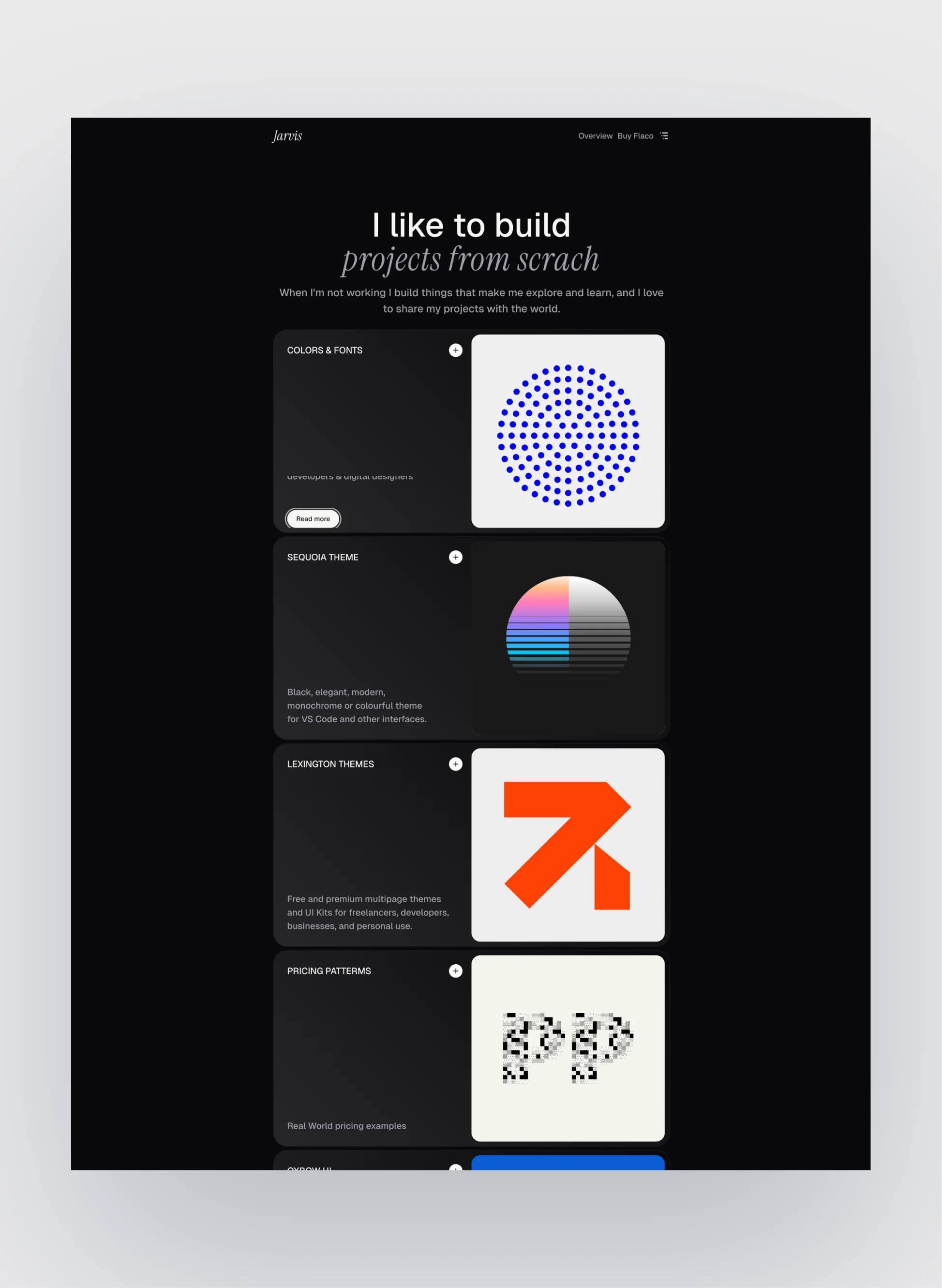 Flaco contact layout