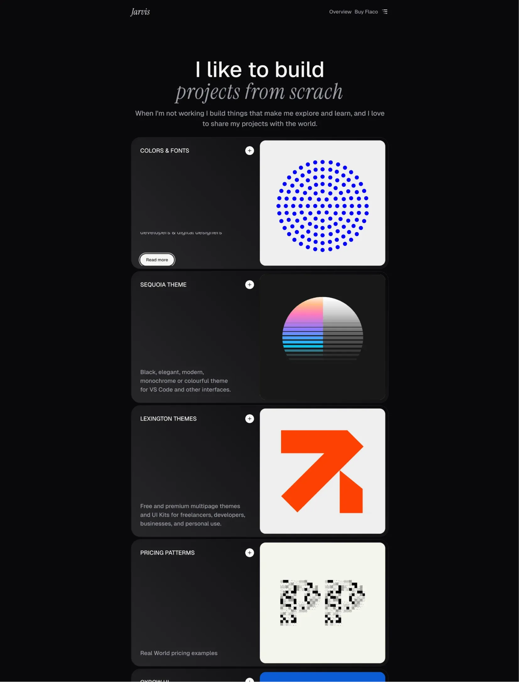 Flaco contact layout