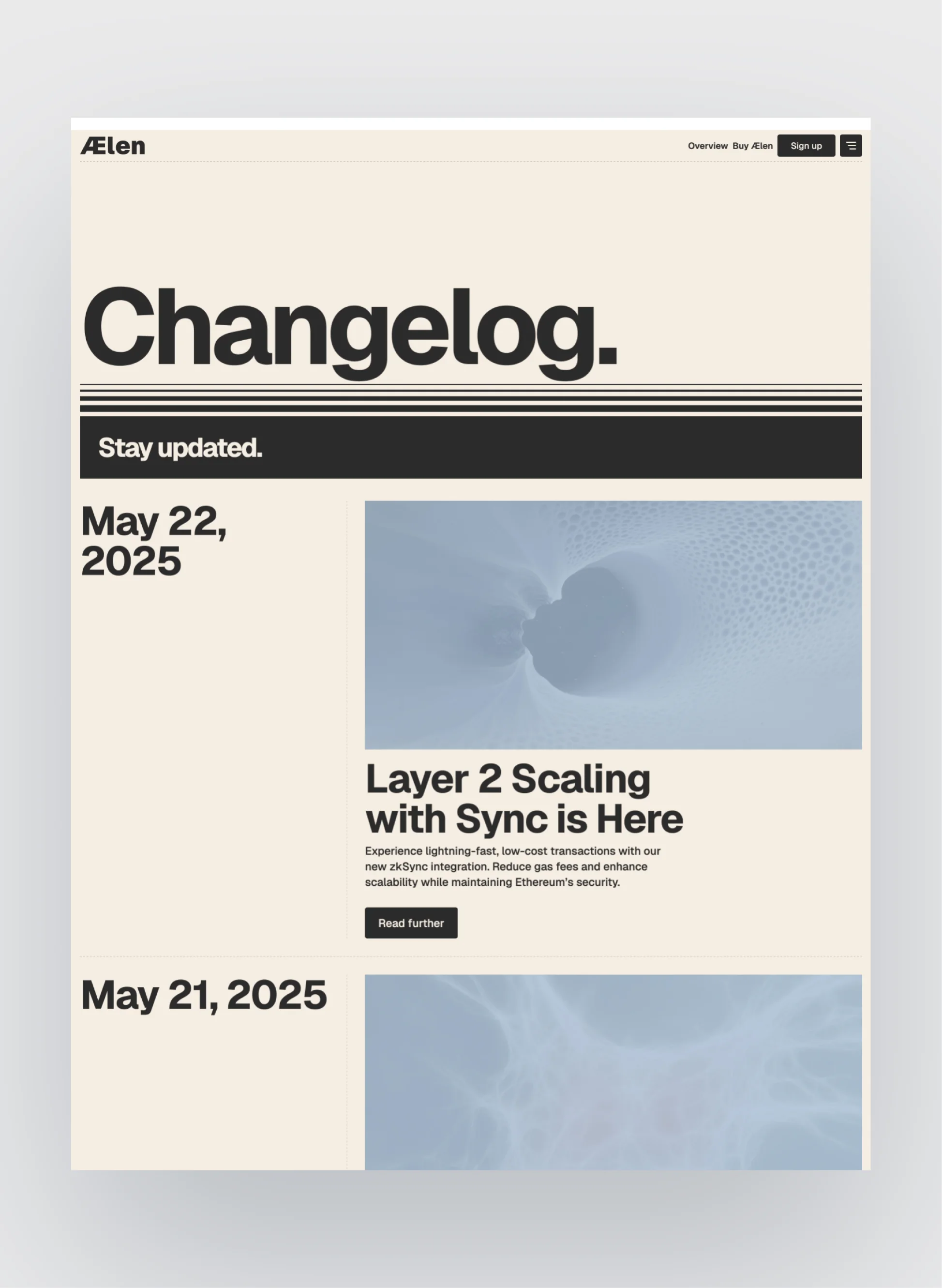 Ælen SaaS responsive mobile-friendly design