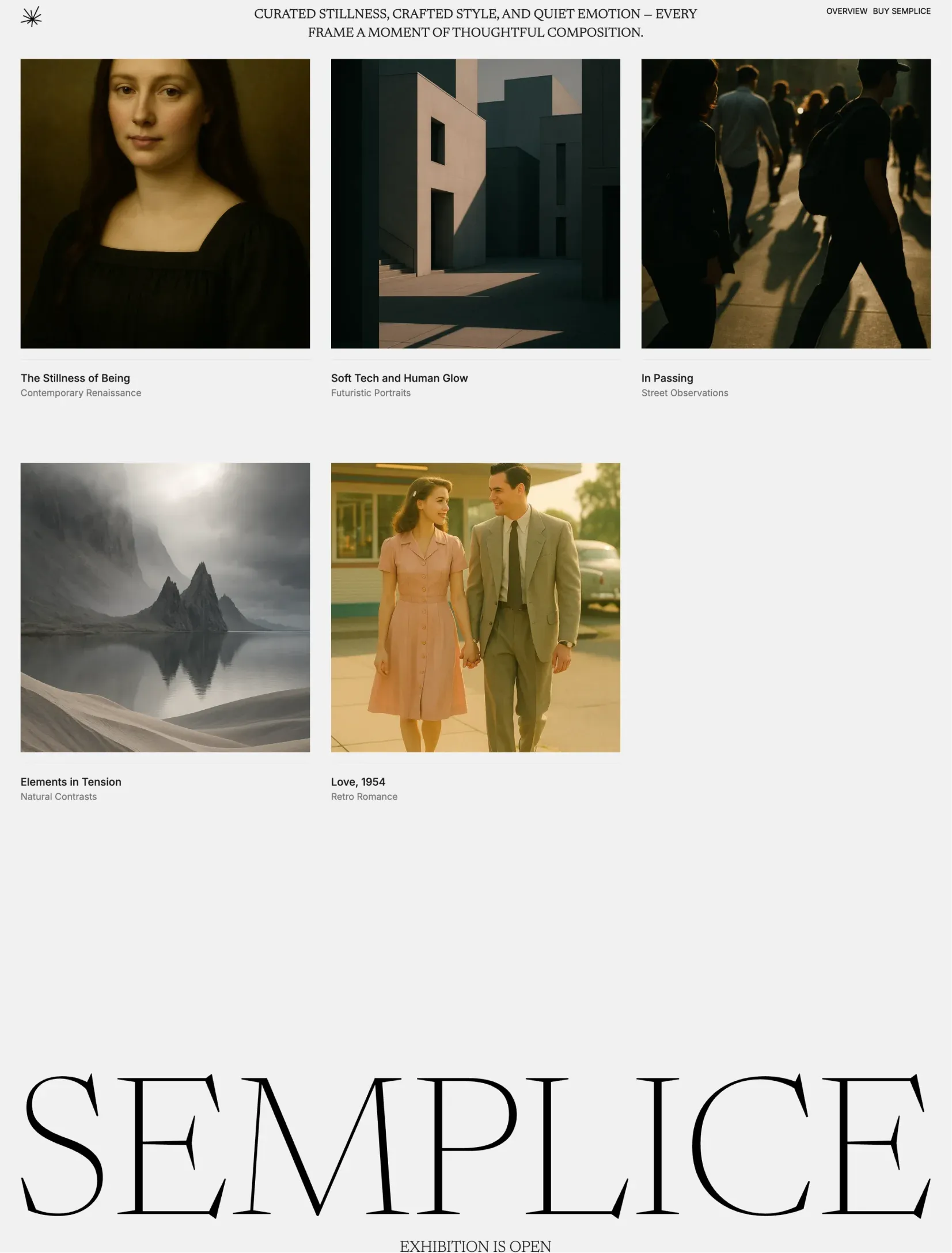 Semplice page preview