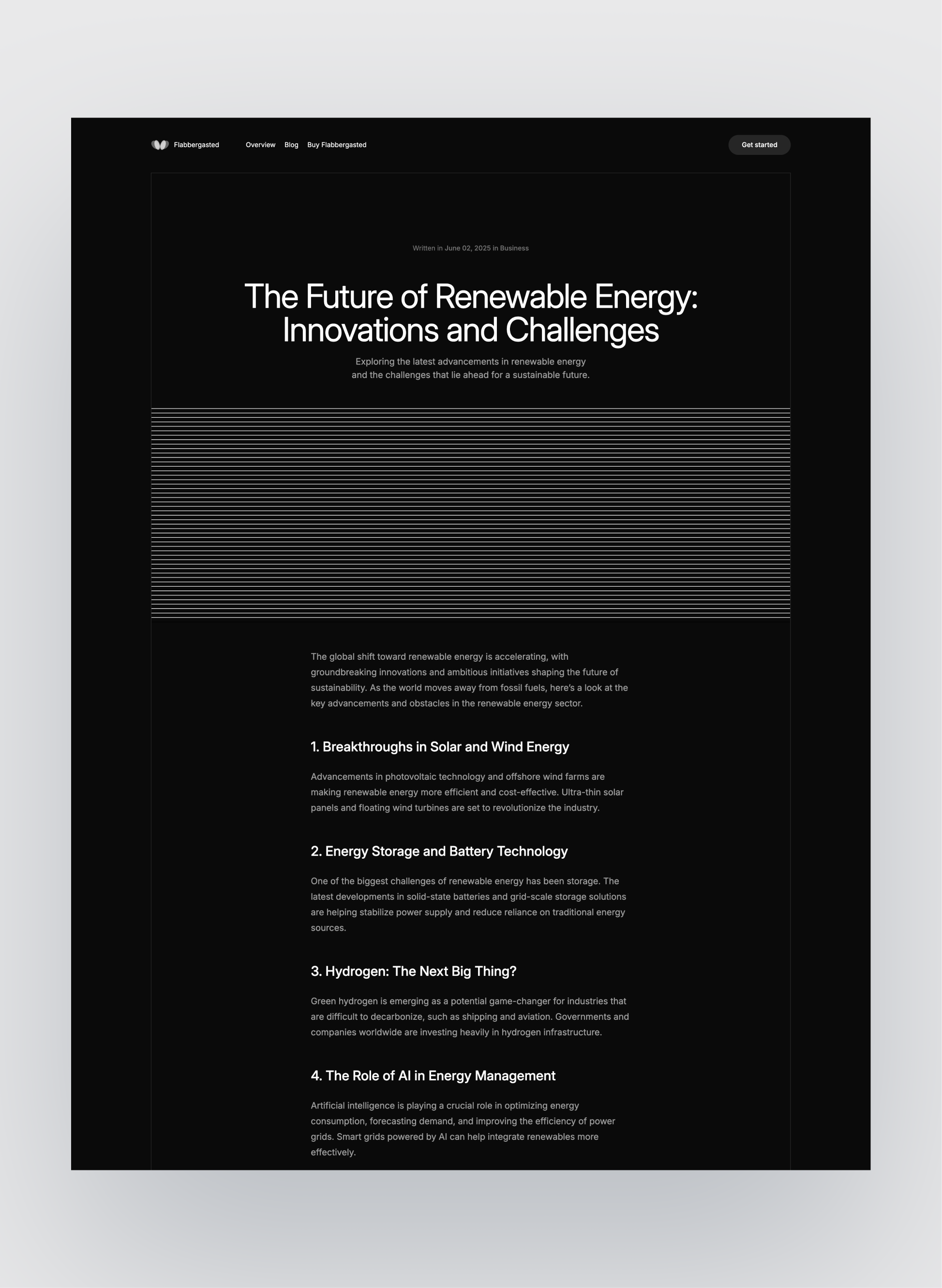 Flabbergasted page preview