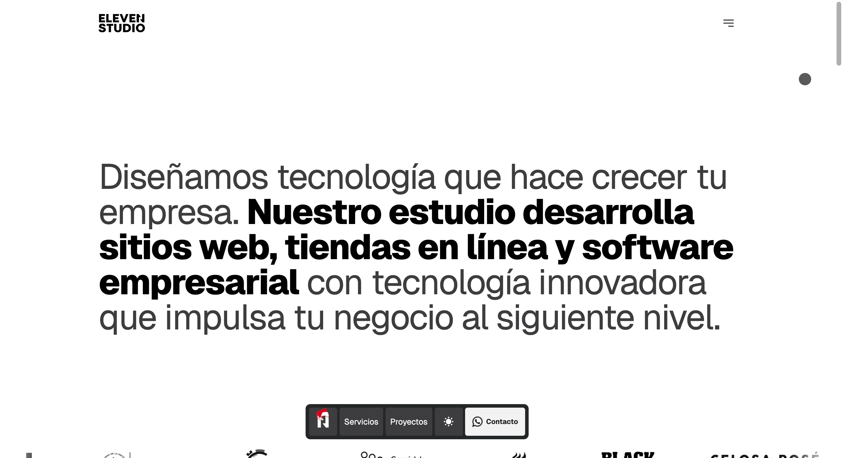 Digital Agency website preview