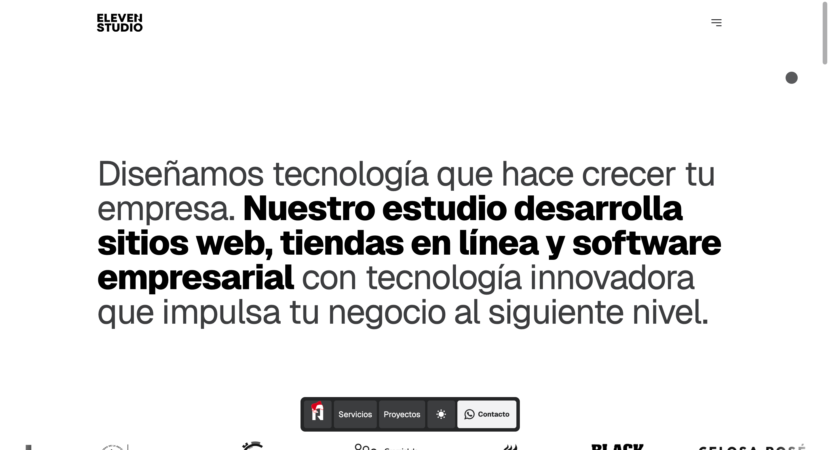 Digital Agency website preview
