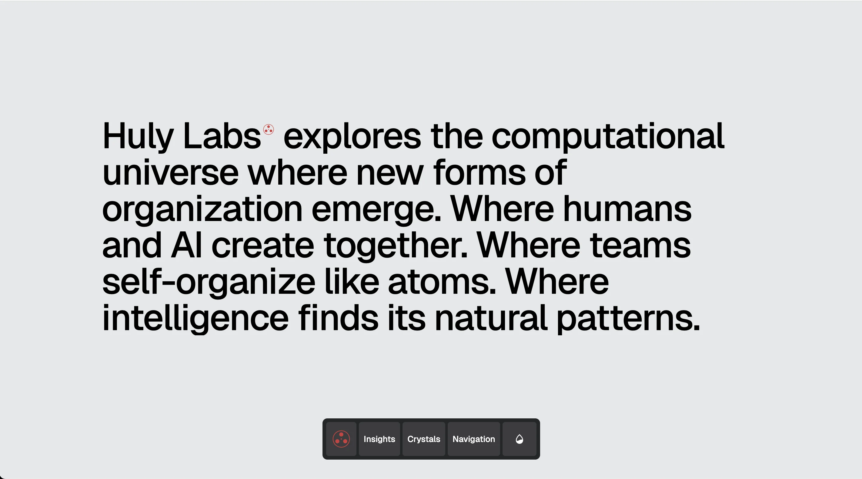 Huly Labs website preview