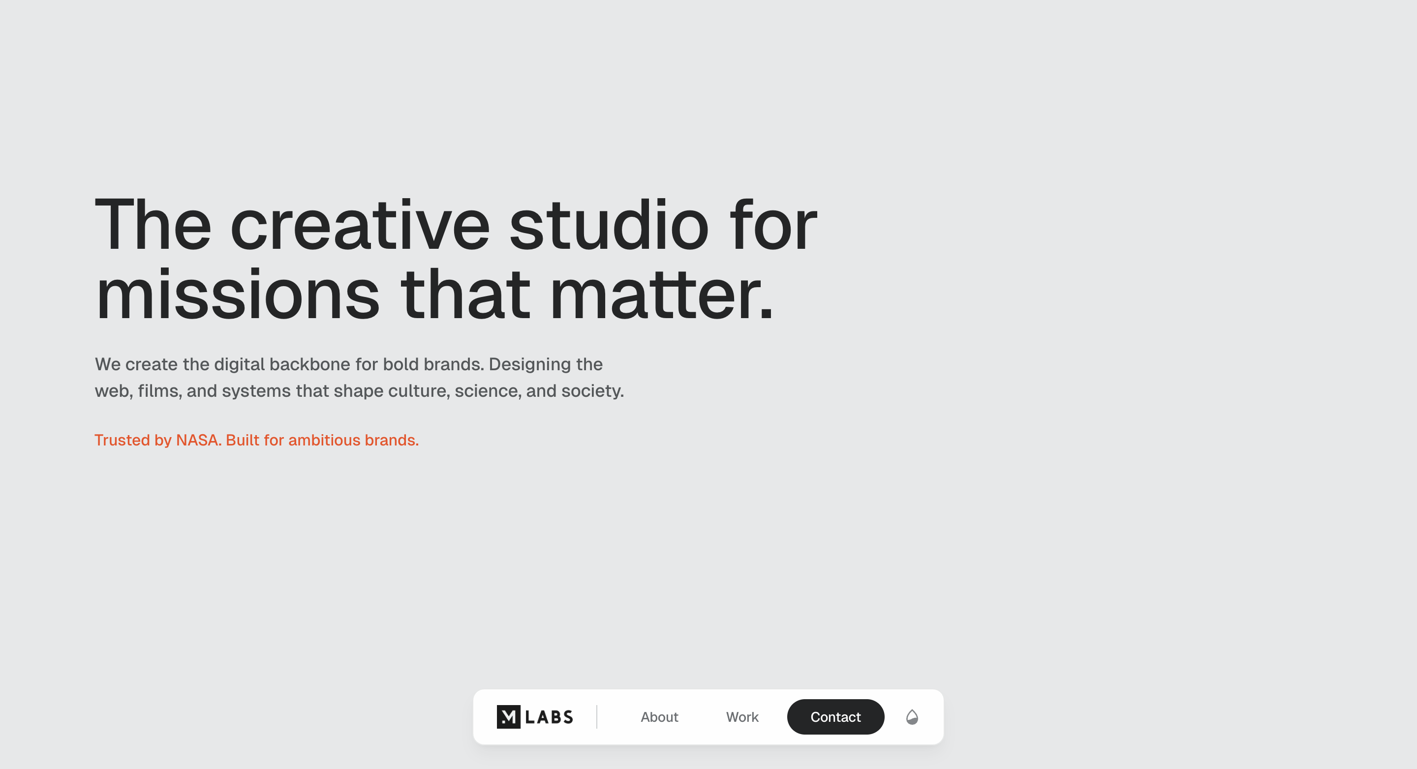Marquilabs website preview
