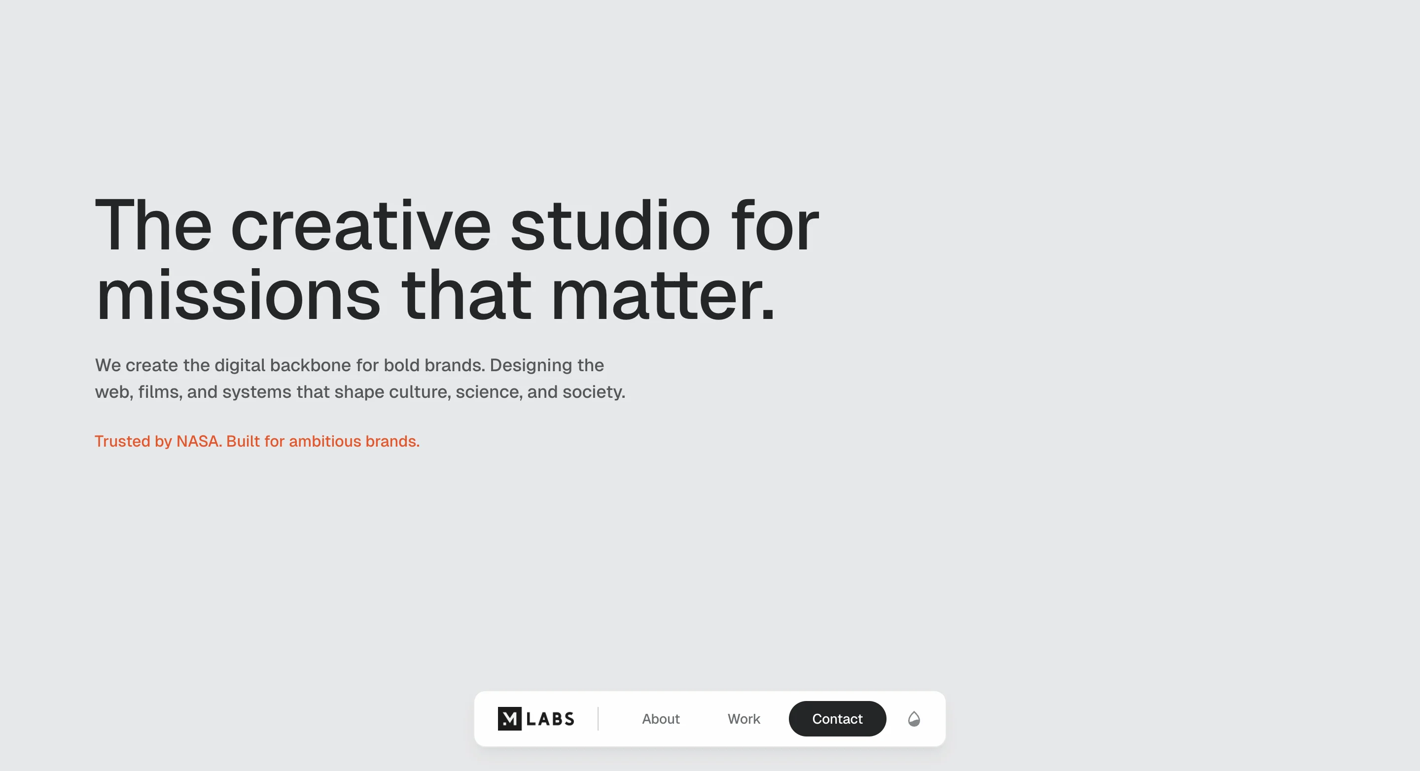 Marquilabs website preview