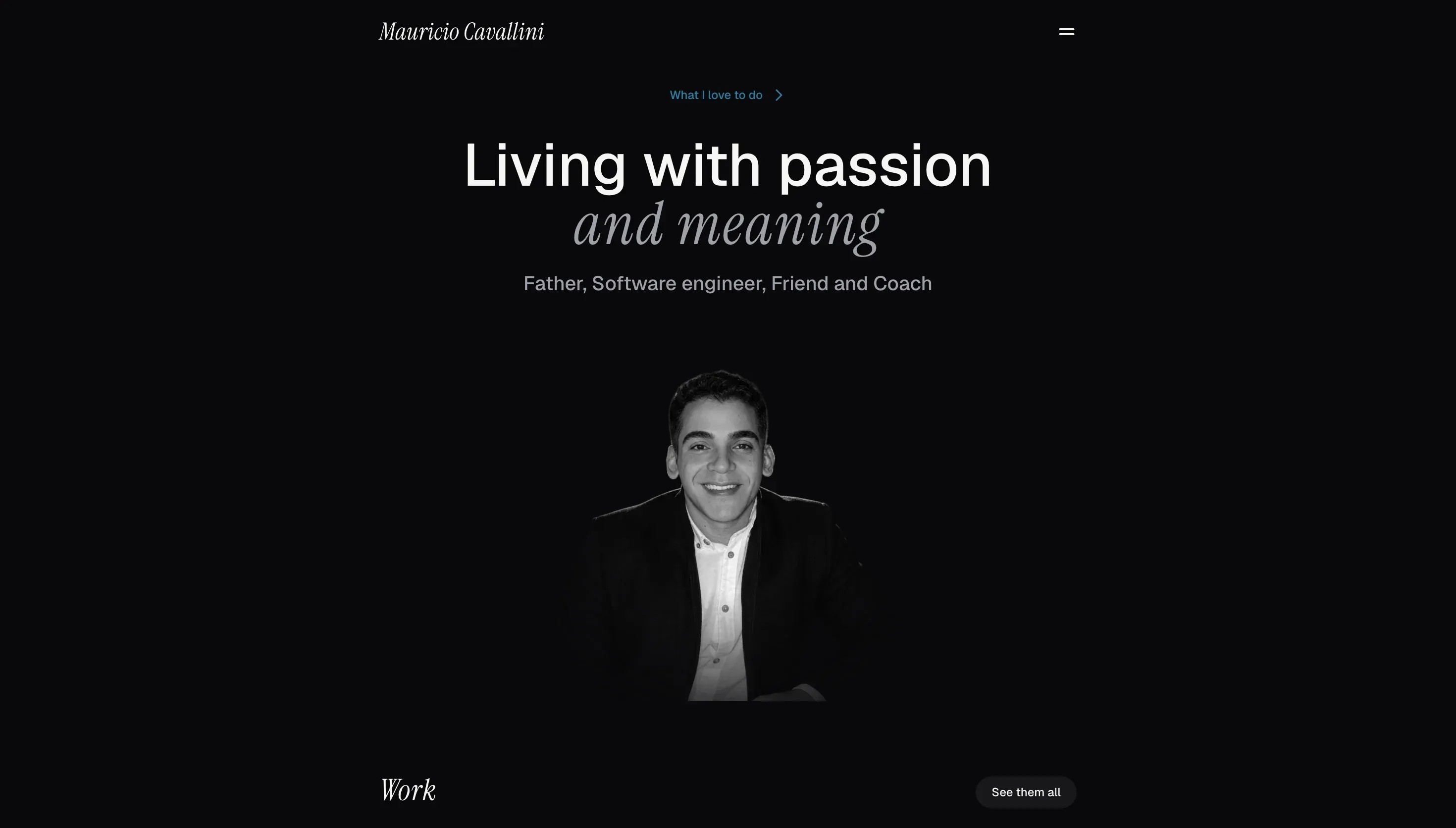 Mauricio Cavallini website preview